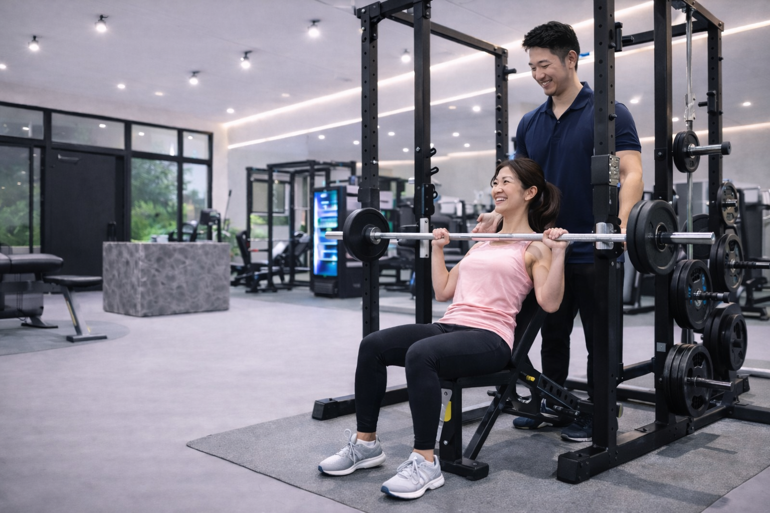 Personal training gym